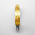 Gelbgold Clip-Verbinder für Perlencolliers – Flextechnik