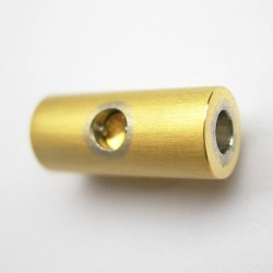 Gelbgold Collier-Verbinder - Zauberzylinder - Flextechnik