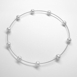Perlen-Armband "Großer Perlentanz" mit Süßwasser-Zuchtperlen