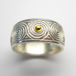 Nibelungen-Ring "Die Sonne" - Silber